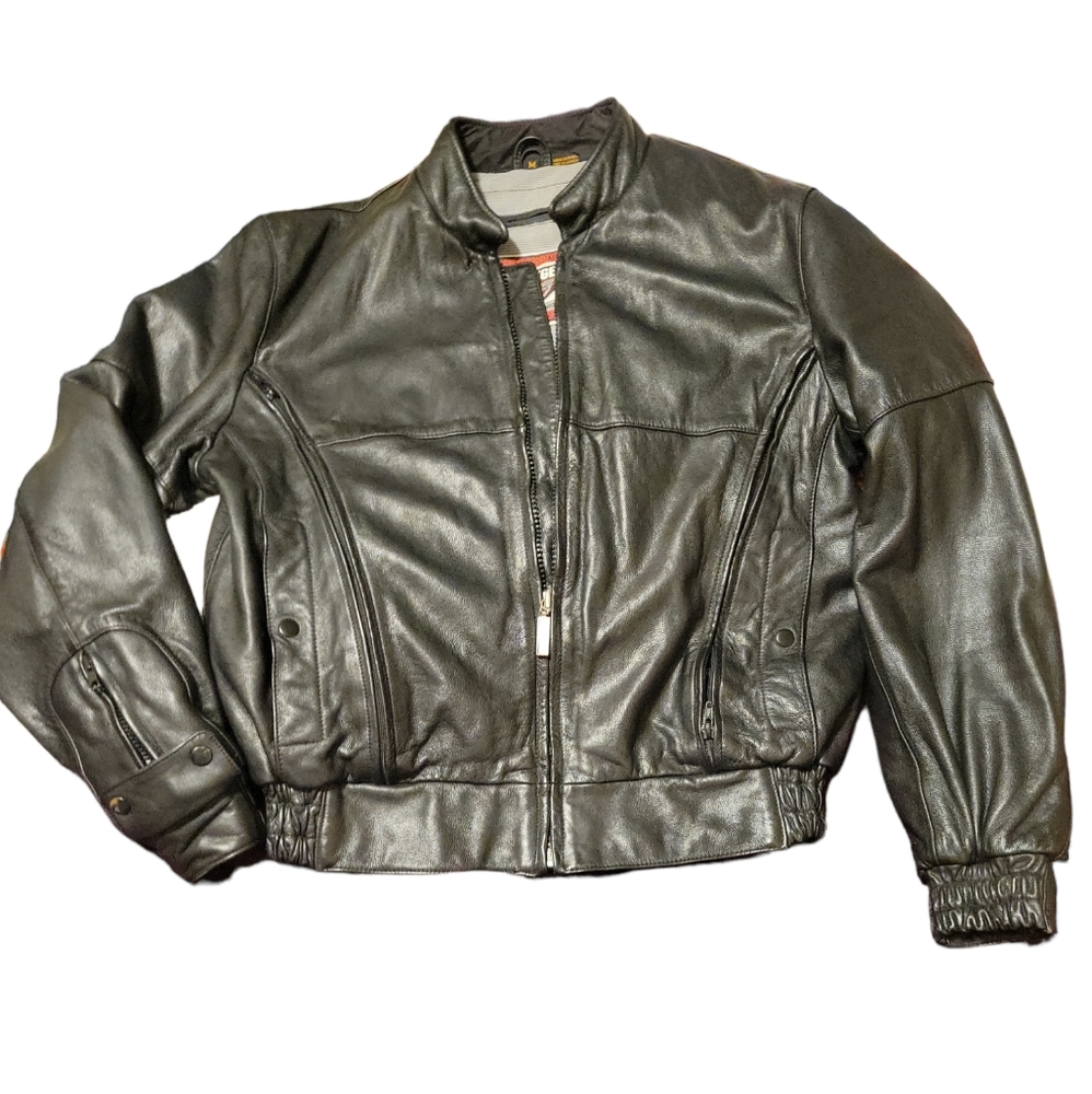 Firstgear Black Motorcycle Jacket. - image 8